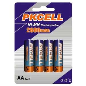  AA Rechargeable Batteries Electronics