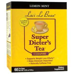 Laci Le Beau Super Dieters Tea Lemon Mint 60 tea bags  