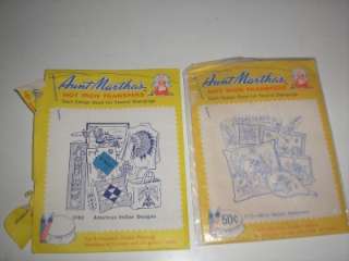 PACKAGES AUNT MARTHAS HOT IRON TRANSFERS 