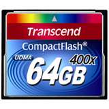 TRANSCEND TS64GCF400 64GB COMPACT FLASH CF (COMPACT FLASH) CARD 400X 