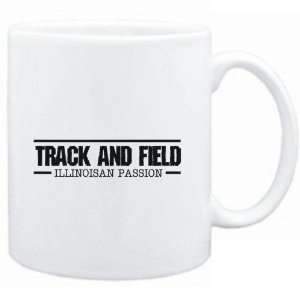  Mug White  TRACK AND FIELD Illinoisan PASSION  Usa 