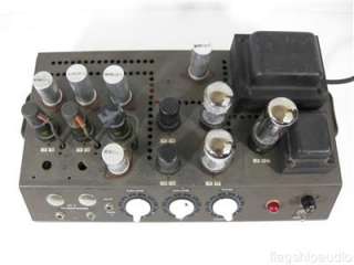 Vintage RCA MI Push Pull 6L6 Mono Tube Integrated Amplifier Amp Guitar 