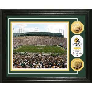  Lambeau Field 24KT Gold Coin Photo Mint   NFL Photomints 