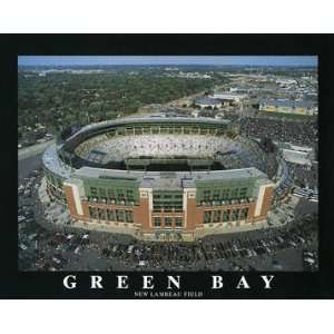  Green Bay Packers (New)   New Lambeau Field   22x28 Aerial 
