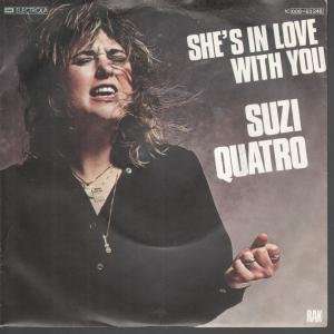   LOVE WITH YOU 7 INCH (7 VINYL 45) GERMAN RAK 1979 SUZI QUATRO Music