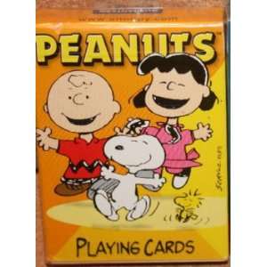 Peanuts Playing Cards Deck   Snoopy, Woodstock, Charlie Brown, Sally 