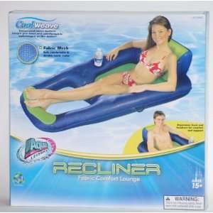  Aqua Leisure Recliner Fabric Comfort Lounge Floating Pool 