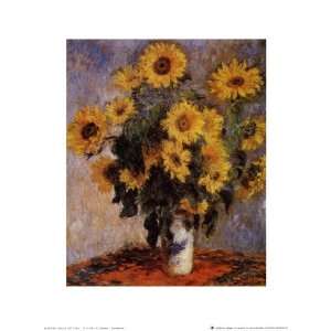 Tournesols by Claude Monet 10x12