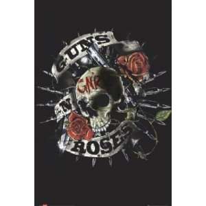  Music   Rock Posters Guns n Roses   Skull   35.7x23.8 