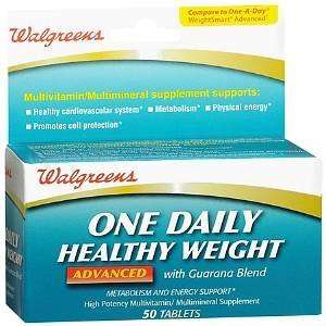   Healthy Weight Multivitamin/Multimineral Supplement Tablets, 50 ea