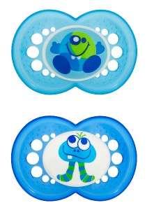 Mam Monsters Silicone Orthodontic Pacifiers 6+ 3 Styles 845296025845 