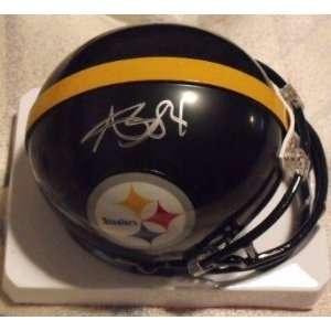  Antonio Brown Signed Mini Helmet   Autographed NFL Mini 