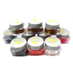  Awesometop 10 Bottles Sun Shine Color Pigment Natural 