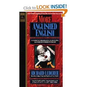   Errors in English [Mass Market Paperback] Richard Lederer Books