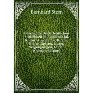   , Leiden (German Edition) Bernhard Stern  Books