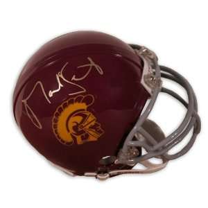 Signed Matt Leinart Mini Helmet   USC