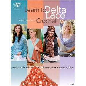  Learn to Delta Lace Crochet   Crochet Pattern Arts 
