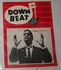 1955 DOWN BEAT JAZZ MUSIC Magazine SAMMY DAVIS Jr. ART 
