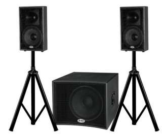 B52 MATRIX 1000V2 3 Piece Powered Speaker System Speaker System 