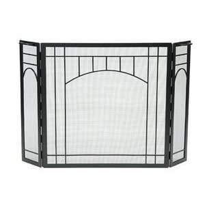  Arches 3 Fold Fireplace Screen
