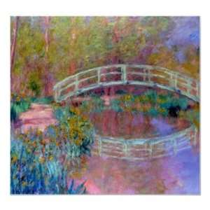  Japanese Bridge, Claude Monet Print