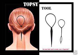 Topsy Tool Hair Braid for Ponytail Topsytail Topsy Tail  