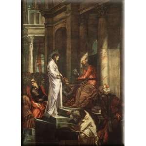 Christ before Pilate 11x16 Streched Canvas Art by Tintoretto, Jacopo 