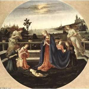  Hand Made Oil Reproduction   Filippino Lippi   32 x 32 
