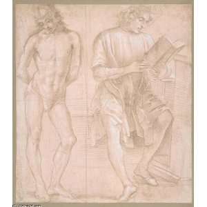 Hand Made Oil Reproduction   Filippino Lippi   24 x 28 