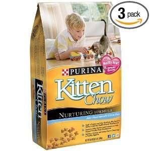 Purina Kitten Chow Nurturing Formula, 3.50 Pounds (Pack of 3)  