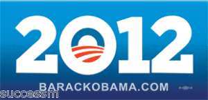 Barack Obama For President New 2012 Bumper Sticker  