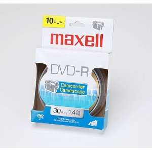  Maxell Mini DVD R Blank discs for DVD camcorders (10 disc 