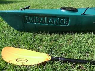 TRIBALANCE 14 kayak w/outriggers Includes Paddle & Sprayskirt  