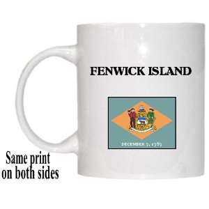    US State Flag   FENWICK ISLAND, Delaware (DE) Mug 