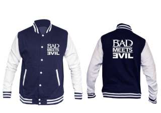 Bad Meets Evil Eminem Royce da 5 Varsity College Jacket  