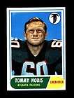 1968 TOPPS #151 TOMMY NOBIS FALCONS NM/MT 013505