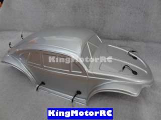   King motor painted VW Volkswagen Bug, Buggy Body Fits HPI 5T SC T1000