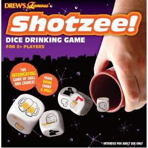  Shotzee Dice 13pc Drinking Game Toys & Games