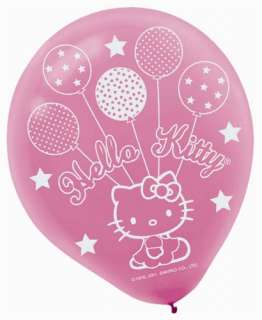 Hello Kitty Party Supplies Ballon Dreams Latex Balloons   6 Each 