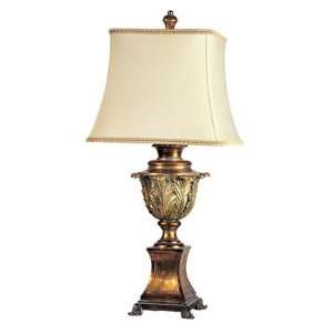  Harris Marcus Home Gilded Trophy Urn Table Lamp