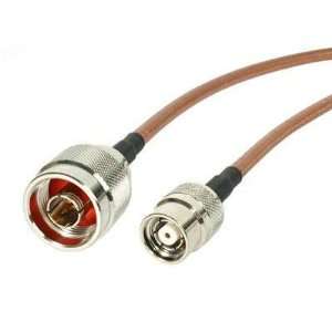 N Male to RP TNC Adapter Cable Electronics