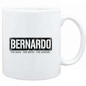  Mug White  Bernardo  THE MAN   THE MYTH   THE LEGEND 