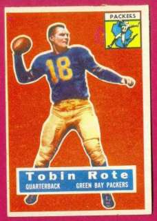 1956 Topps Tobin Rote #55 EX EX/MT  
