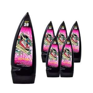  Ed Hardy SPF 28 Care Indoor Tanning Lotion Bronze Dark Tan Bed Beauty