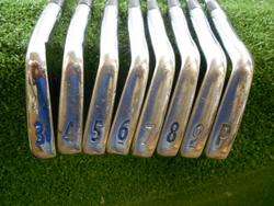 TITLEIST 710 MB FORGED 3 PW IRONS DYNAMIC GOLD STEEL EXTRA STIFF 