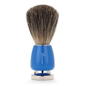  Blue Shaving Brush w/Best Badger Hair