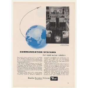  1959 Ford Nuclear Reactor Bendix Traffic Control Print Ad 
