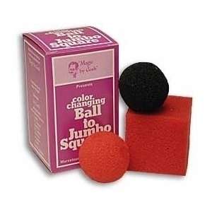  Color Changing Ball to Jumbo Square  Sponge Magic Toys 