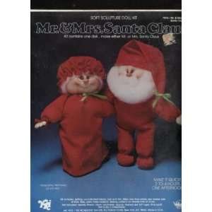   Mr. or Mrs Santa Claus Soft Sculpture Doll Kit Arts, Crafts & Sewing