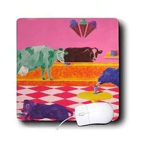   Ice Cream Cows for Birthday and Social   Mouse Pads Electronics